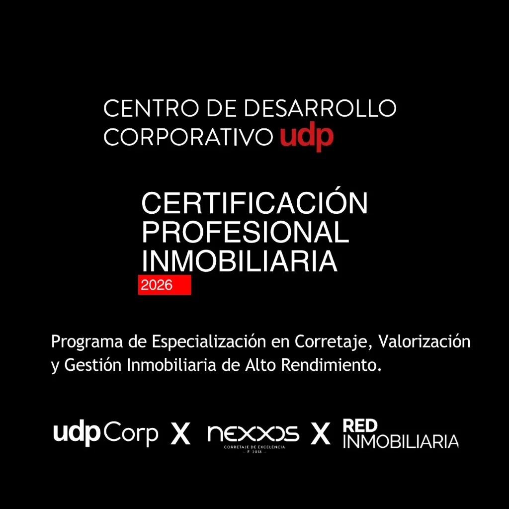 [5-110-02] Certificación Profesional Inmobiliaria UDP Corp | Nexxos | Red Inmobiliaria